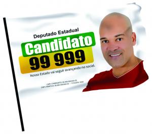 Bandeira Campanha Eleitoral      